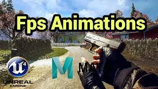Fps Animation in Maya to Unreal Engine - Part 1 (Gun Rigging)