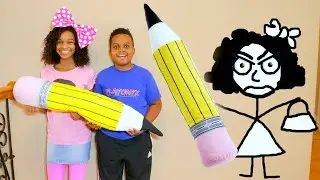 DOODLE SHASHA vs Shasha and Shiloh! - Onyx Kids