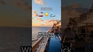 What to pack for your first cruise? #shorts #cruising #cruisetips #cruiseship #carnivalcruise #vacay