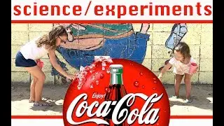 Coca Cola Mentos МНОГО Пузырей СМЕХА Science Experiments СУПЕР Опыты Кока Кола Ментос | ANNA MARIA