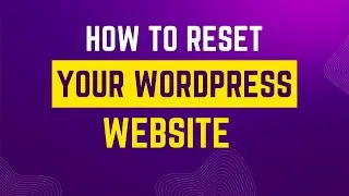 RESET Your WordPress Website in 2 Minutes!