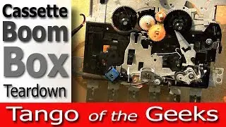 What's Inside a Cassette Boombox