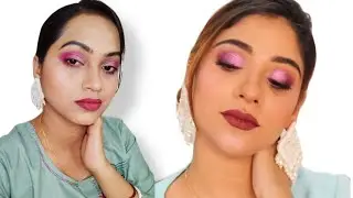 Makeup look inspired by @shystyles❤️. purple eye makeup