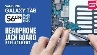 Samsung Galaxy Tab S6 Lite Headphone Jack Board Replacement P610 P613 P615 P619 P620 P625