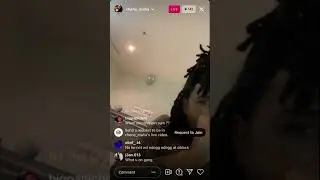 OBlock BJ On IG Live In Swimming Pool With GirlFriend