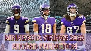 2025 Minnesota Vikings Record Prediction
