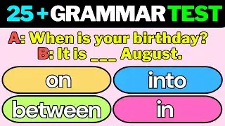 30 + Grammar Quiz | English Grammar Mixed test | Test your English || Part 101 #englishchallenge