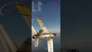 War Thunder Dogfight 60 - F-86F-2 vs MiG-21 SPS-K #shorts