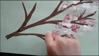 САКУРА Малюємо пальчиками