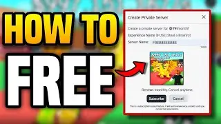 How to Get FREE PRIVATE Server in Steal a Brainrot