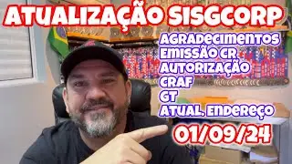 Atualização SisGcorp 01/09/2024