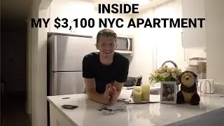 Inside My $3,100/Month NYC Apartment! (Lower Manhattan Apartment Tour)