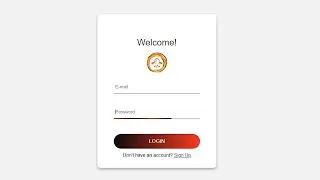 Animated Login Form Html Css || Login Form in HTML and CSS