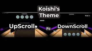 Koishi's Theme Fc on Upscroll and Downscroll Funky Friday