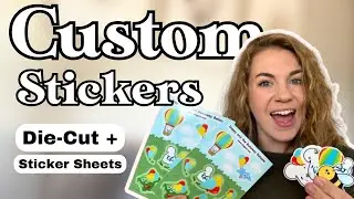 How to Make Custom Stickers (The EASIER Way)