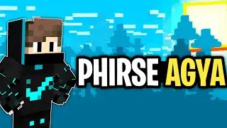 Playing Minecraft with jadu 👽 | Ajao re Live
