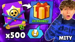 CO SIĘ STANIE JAK KLIKNIESZ 500 RAZY w SEKRETNĄ KSIĘGE BRAWL STARS...😱 POGROMCY MITÓW