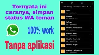 Cara mudah simpan status Whatsapp teman, tanpa pake aplikasi
