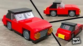 Vintage Convertible Car - Simple & Quick LEGO Build Tutorial #legomoc #lego