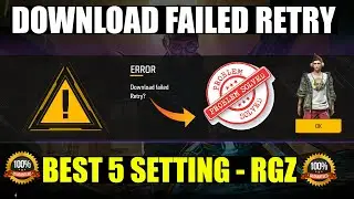 Download Failed Retry Problem 100% Solve Free Fire Max | How To Solve Download Failed Retry 2024