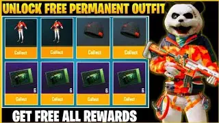 PUBG MOBILE GET FREE PERMANENT OUTFIT | REDEEM PERMANENT OUTFITS, SUPPLY COUPONS AND MORE REWARDS