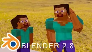 Muscular Steve from MineCraft - Time lapse modelling