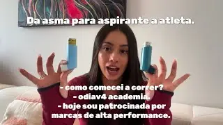 COMO ME DESCOBRI NOS ESPORTES MESMO SENDO ASMÁTICA.