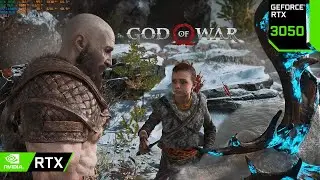 God of War Asus tuf F15 RTX 3050 4GB || 1080p Graphics || Ultra Settings || DLSS OFF, QUALITY ||