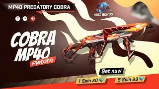 Evo Cobra Mp40 Max Return In Free Fire? | Next Topup Event Confirm Date? | New Hyperbook Event 2023