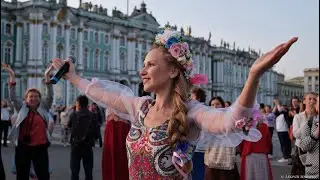 Песня "Триединая коса" - #OLMIRA (Ольга Романова) #Ольмира (15.08.2019, Санкт-Петербург)