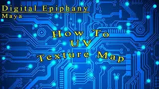 Maya Tutorial:  How to UV Texture in Maya