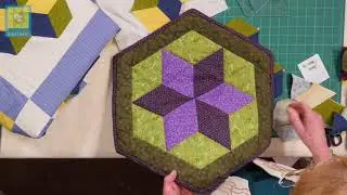How to Cut Diamonds using the 60° Diamond Template with Jennie Rayment