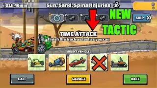 💯 New Tactic NO HB 💯 (Sun, Sand, Spinal Injuries) - Hill Climb Racing 2