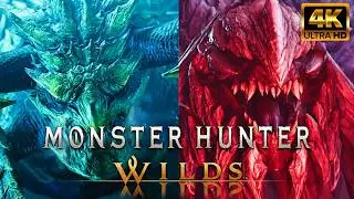 MONSTER HUNTER WILDS: Descubra Todos os Monstros e Suas Intros! (2025) 4K Ultra HD