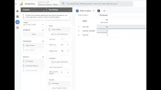 Google Analytics 4 - Coupon Purchases