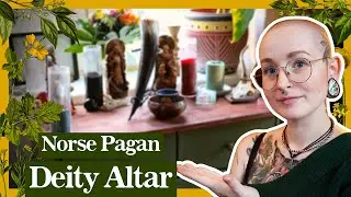 My new Norse Pagan Deity Altar