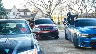 SLIDING ON OPPS IN “Trackhawk and Scatpacks” IN THE HOOD🔫