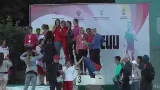 Чемпионат России по легкой атлетике г.Чебоксары - Эстафета 4х100м женщины