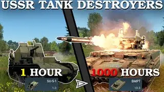 5 Kills In Every Russian Tank Destroyer || Most Difficult Challenge I've Ever Tried
