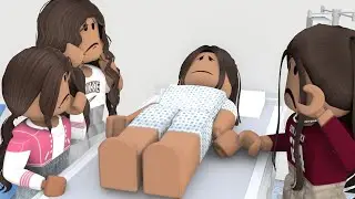 Visiting AUNT AMAYA In MAPLE HOSPITAL! *SURGERY? WE STAYED OVERNIGHT!* Voice Roblox Bloxburg Rolepla