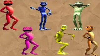 dame tu cosita - vs - patila - challenge - green alien - dance - puzzle
