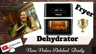 Pinsoon Air Fryer /Dehydrator All In ONE