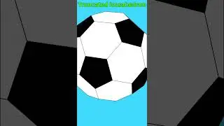 Truncated Icosahedron #shorts