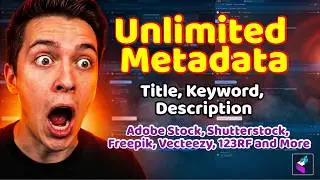 Unlimited Metadata Generator । CSVGen | ‍AI Metadata Generator । 
