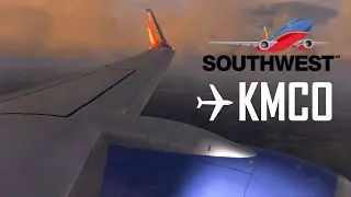 [P3D] SWA2425 Bumpy landing in Orlando | PMDG NGX