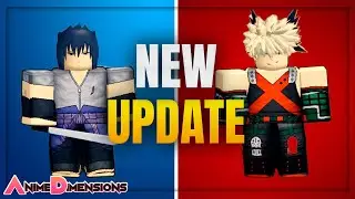 *NEW* ANIME DIMENSION UPDATE! NEW DIMENSION, CHARACTERS, CARDS, COSTUMES, CODES & MORE! (ROBLOX)