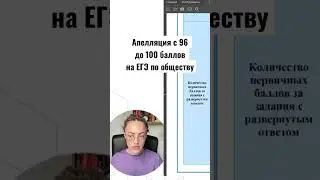 Разбор апелляции ЕГЭ 