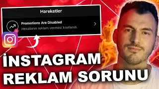 İnstagram Reklam Veremiyorum, İnstagram Reklam Kısıtlaması Sorunu
