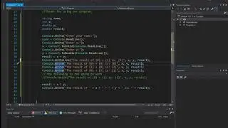 MGIS 2320: Write vs WriteLine methods