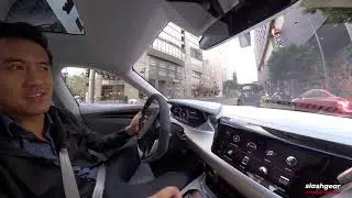 Driving the Audi e-tron GT Concept! Next super hero car in the Avengers 4 Movie